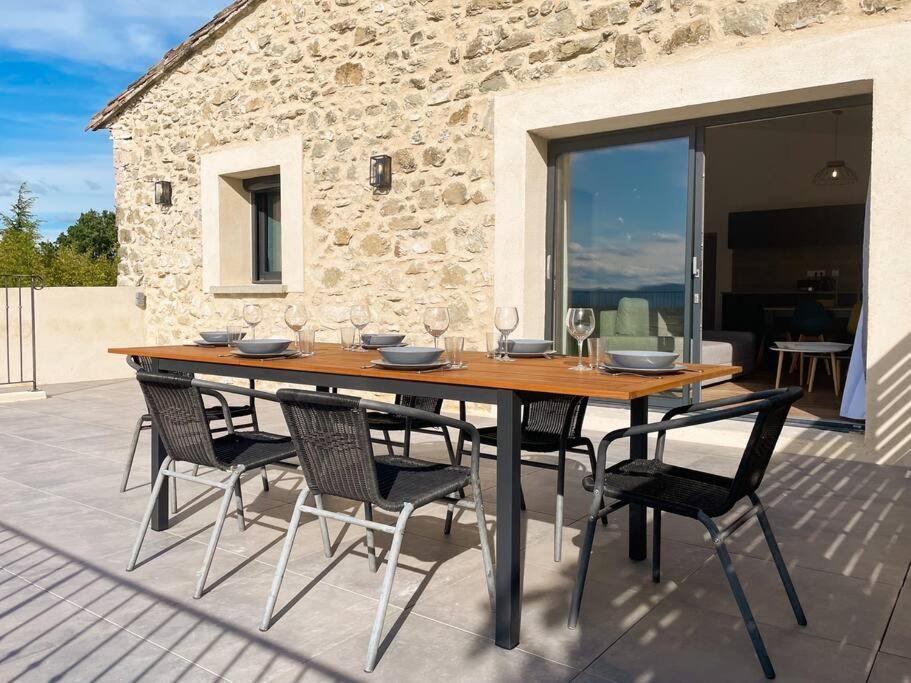 Appartement Dans Un Mas Provencal Allan Екстер'єр фото
