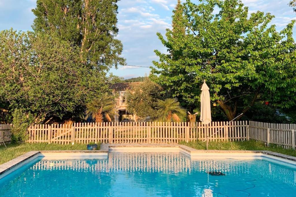 Appartement Dans Un Mas Provencal Allan Екстер'єр фото